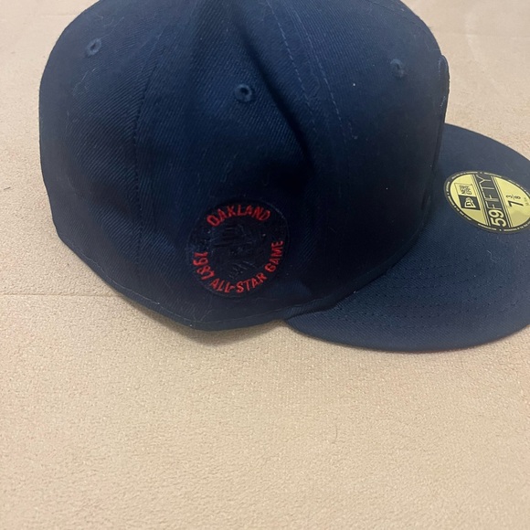 New era 59fifty fitted A’s cap…. 7 3/8 - Picture 2 of 3